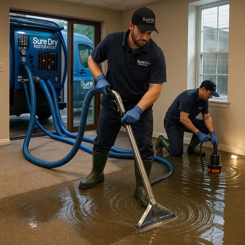 Water Extraction and Removal process in Carrollton, MI